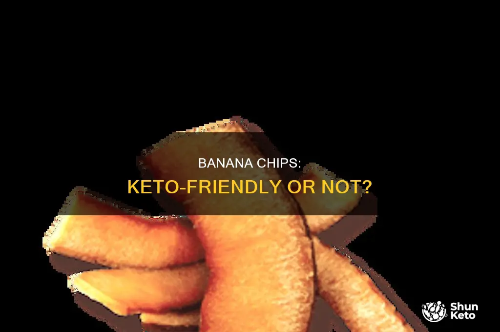 can i eat banana chips on keto