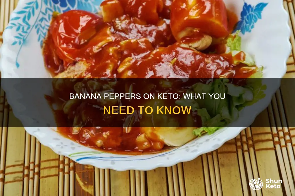 can i eat banana peppers on keto