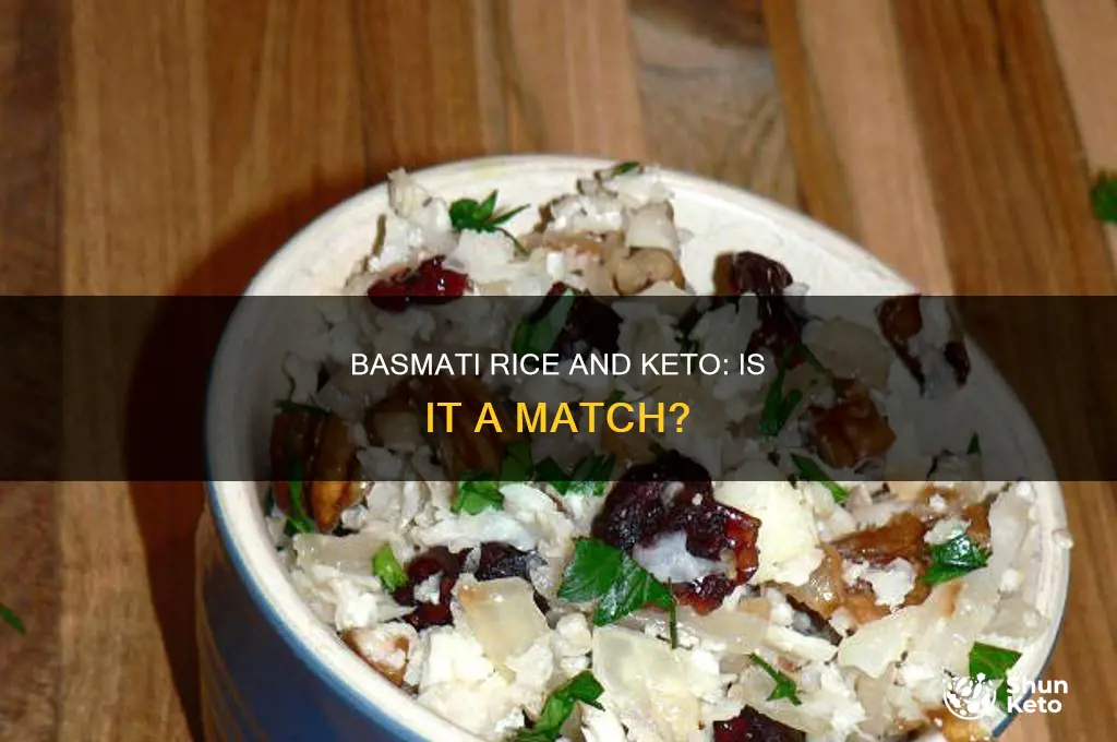 can i eat basmati rice on a keto diet
