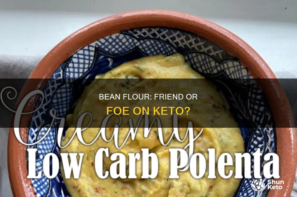 can i eat bean flour on keto diet