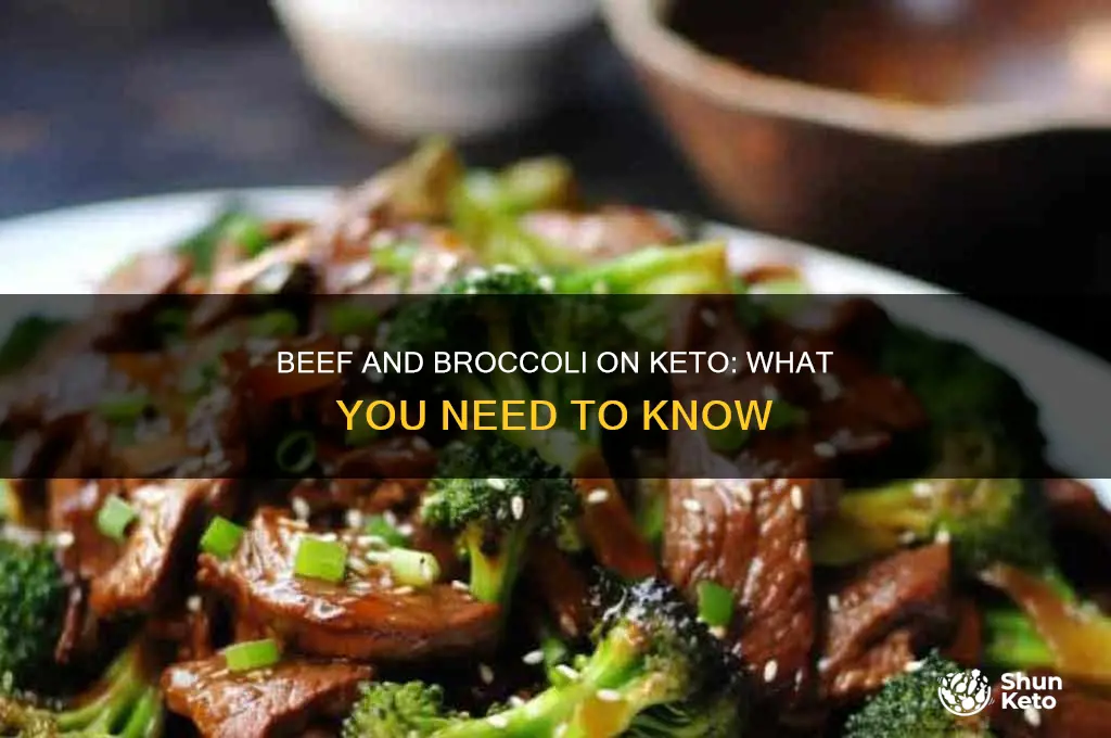 can i eat beef and broccoli on keto