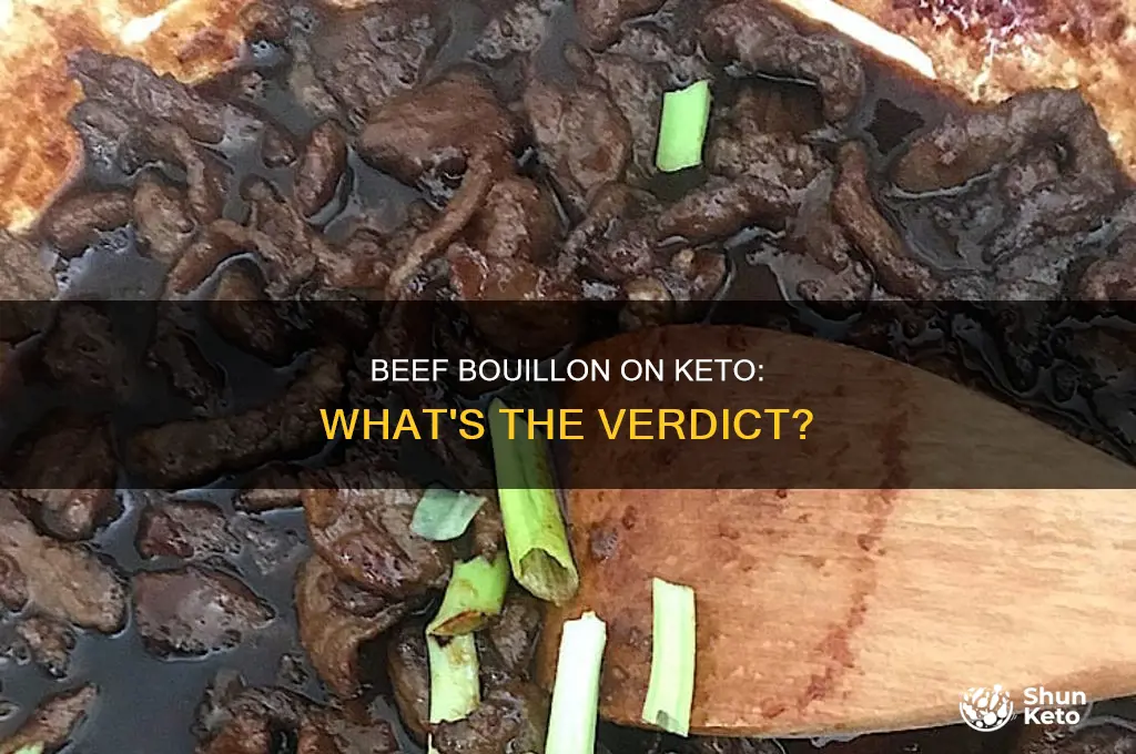 can i eat beef buulion on keto