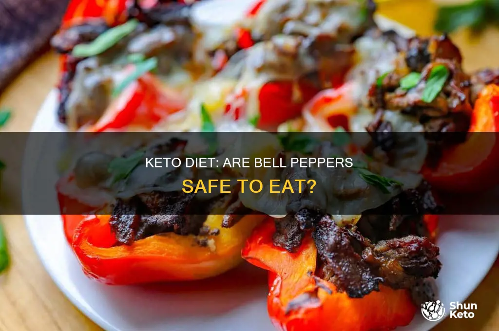 can i eat bell peppers on keto