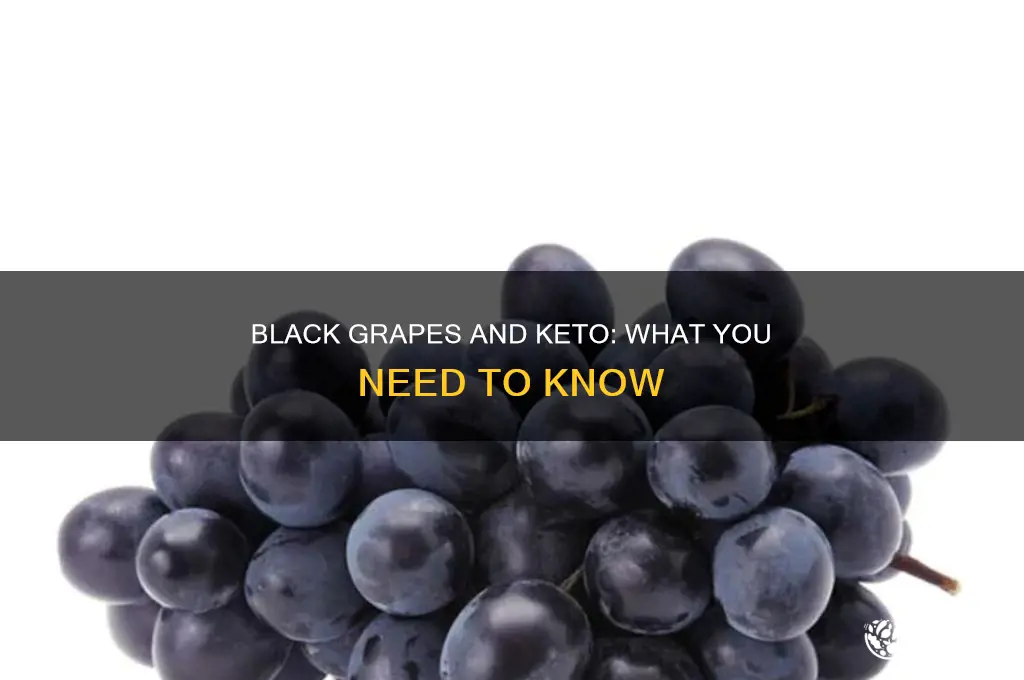 can i eat black grapes on keto