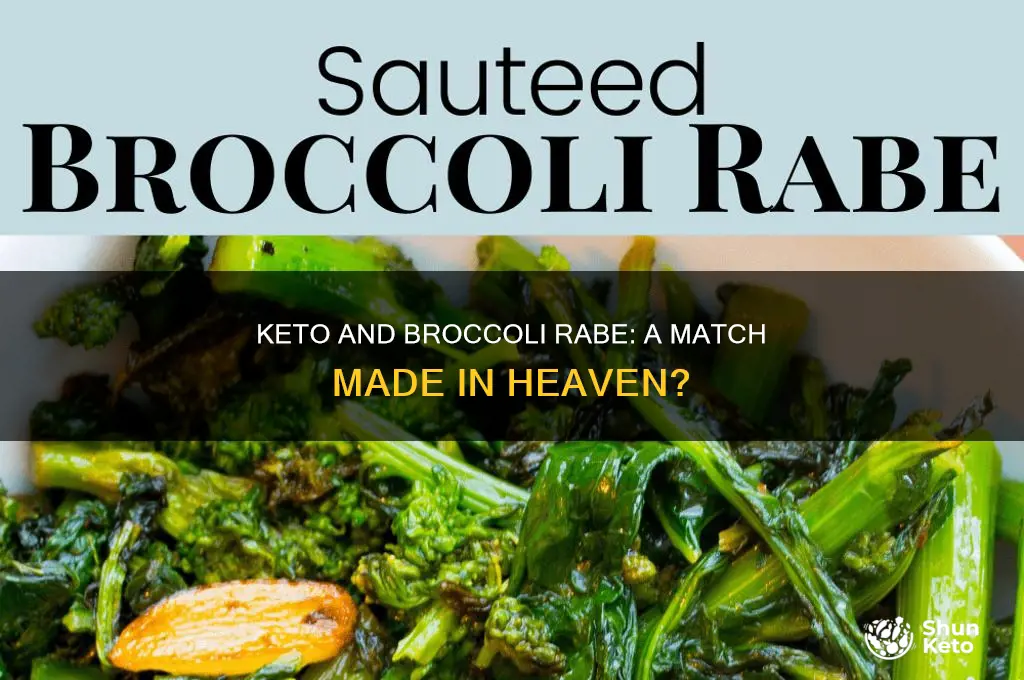 can i eat broccoli rabe on keto