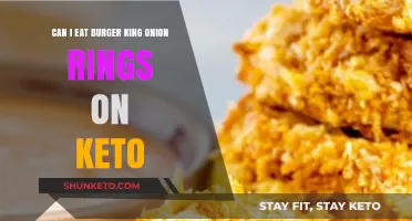 Onion Rings: Keto-Friendly at Burger King?