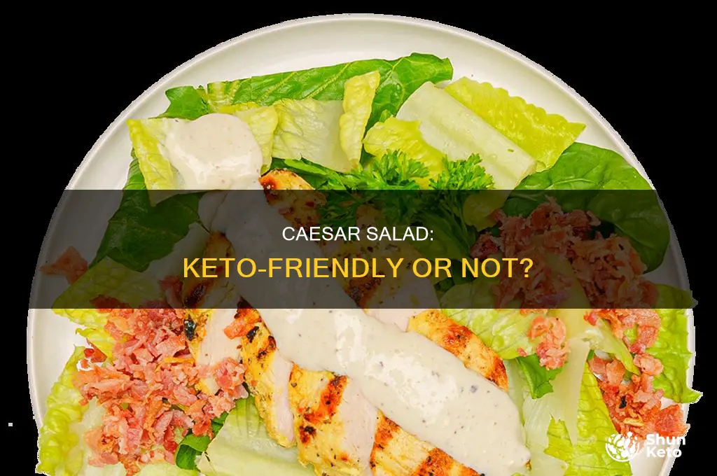 can i eat caesar salad on keto