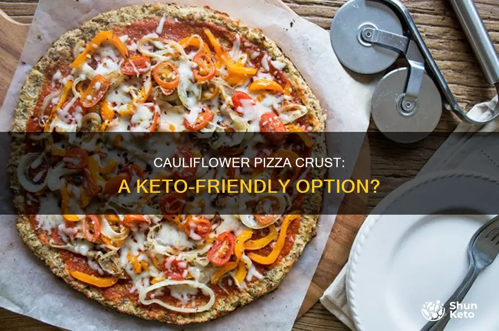can i eat califlower pizza crist on keto