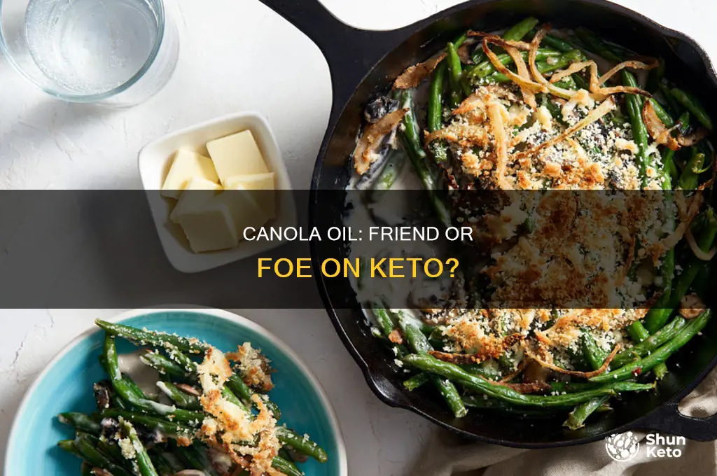can i eat canola oil on keto