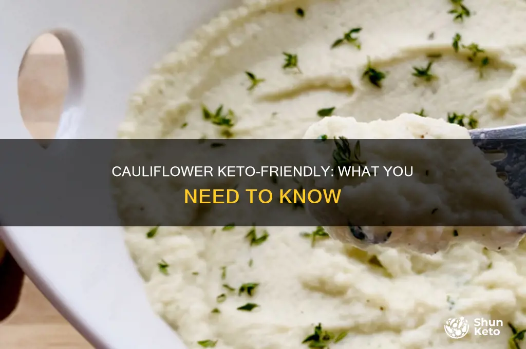 can i eat cauliflowee on keto