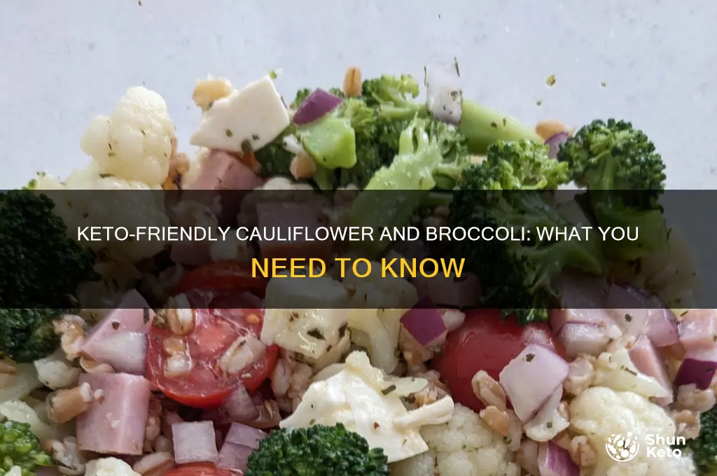 can i eat cauliflower and broccoli on keto