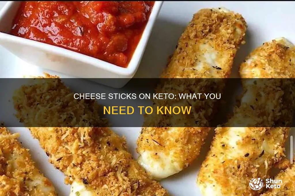 can i eat cheese sticks on keto