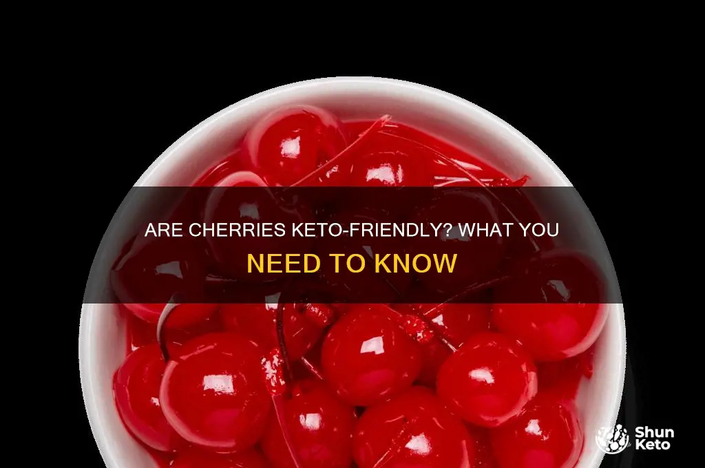 can i eat cherries on keto