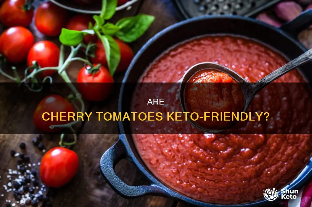 can i eat cherry tomatoes on a keto diet