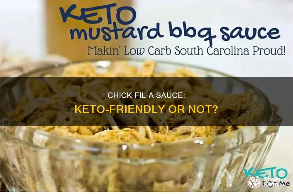 can i eat chick fil a sauce on keto