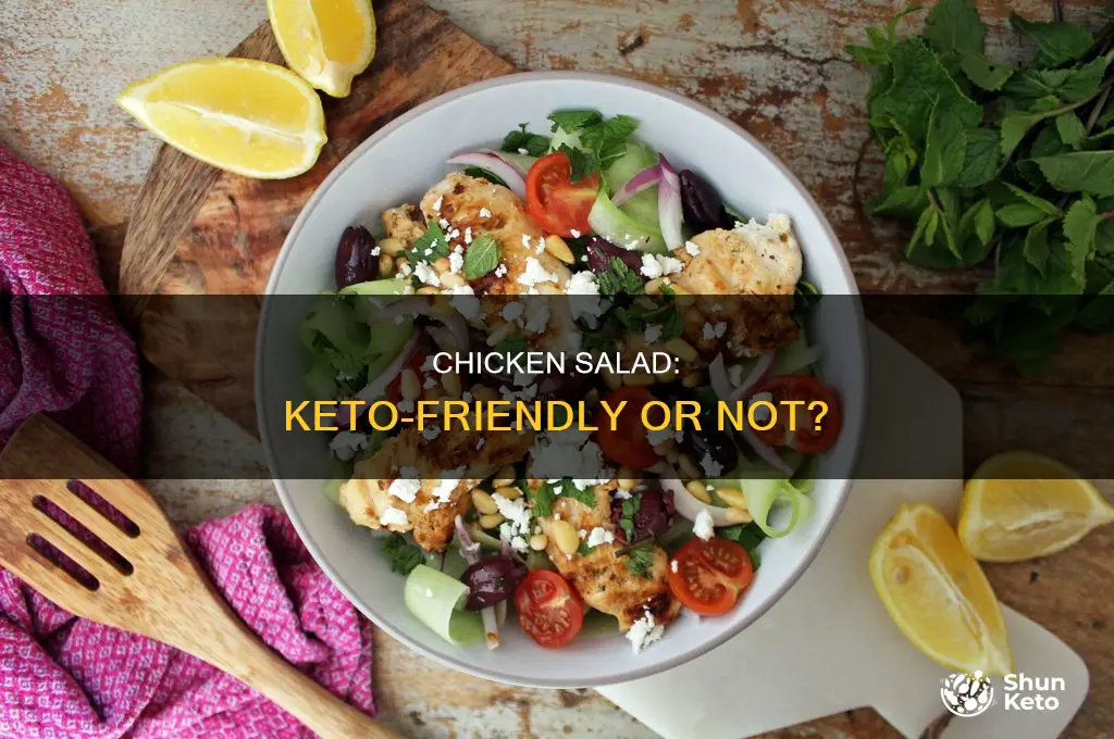 can i eat chicken salad on a keto diet