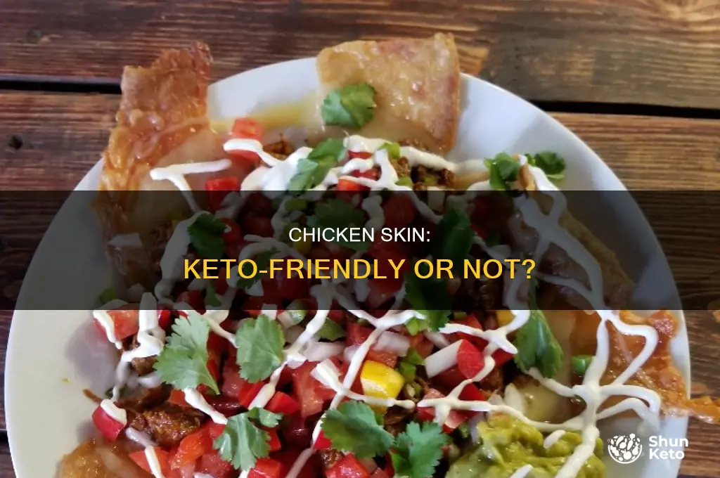 can i eat chicken skin on keto