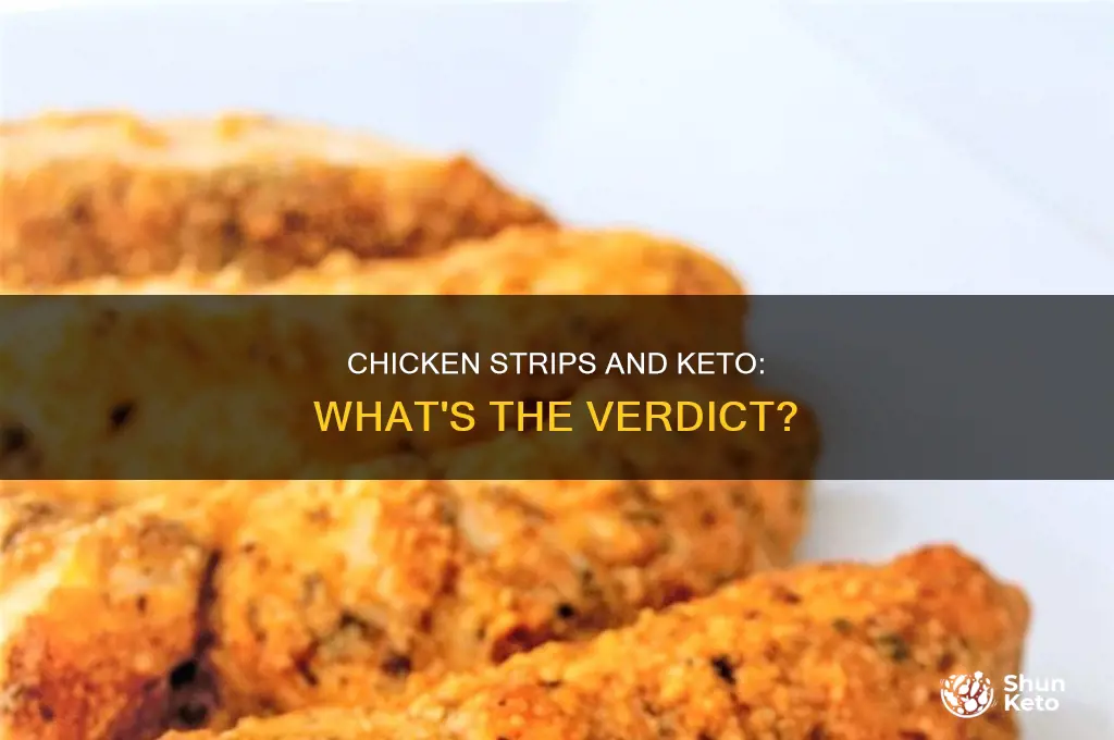can i eat chicken strips on keto