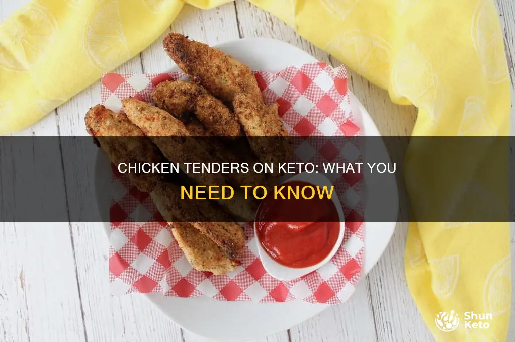 can i eat chicken tenders on keto