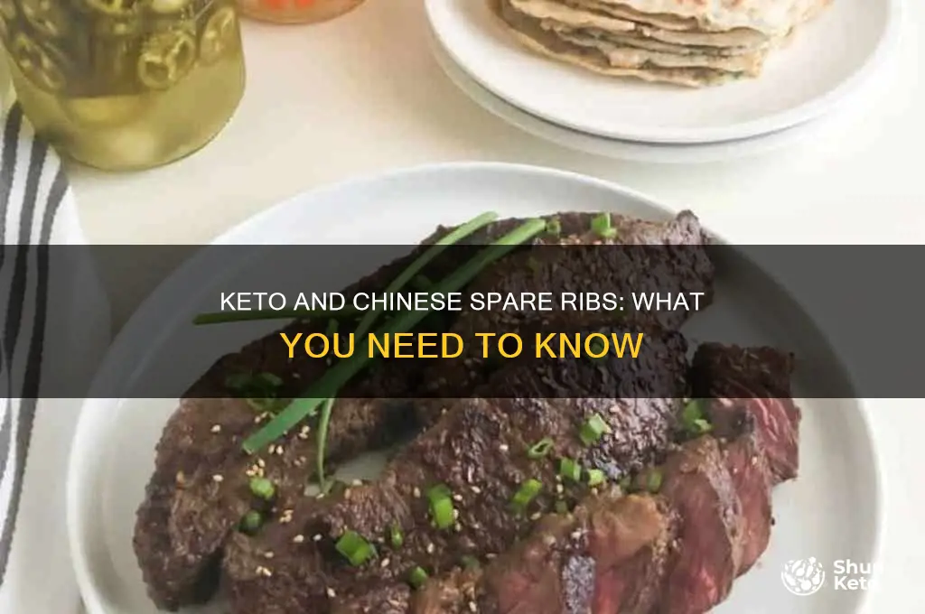 can i eat chinese boneless spare ribs on keto