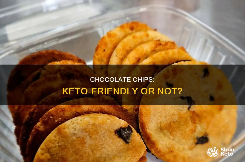 can i eat chocolate chips on keto diet