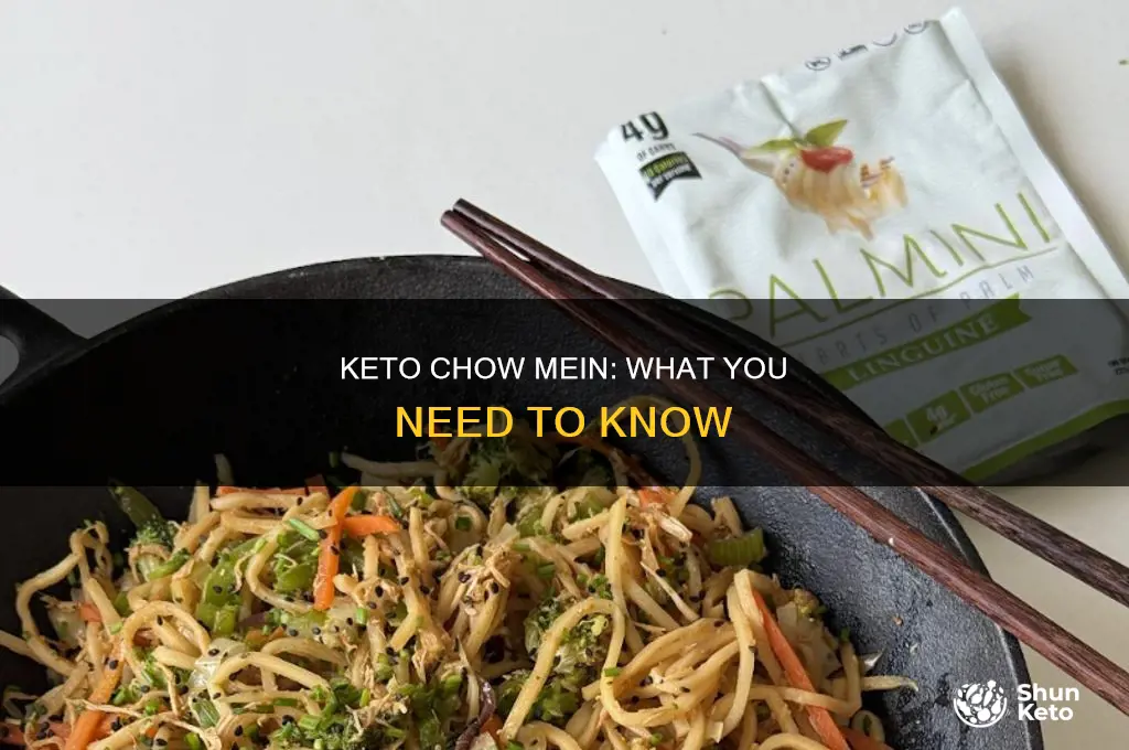 can i eat chow mein on keto