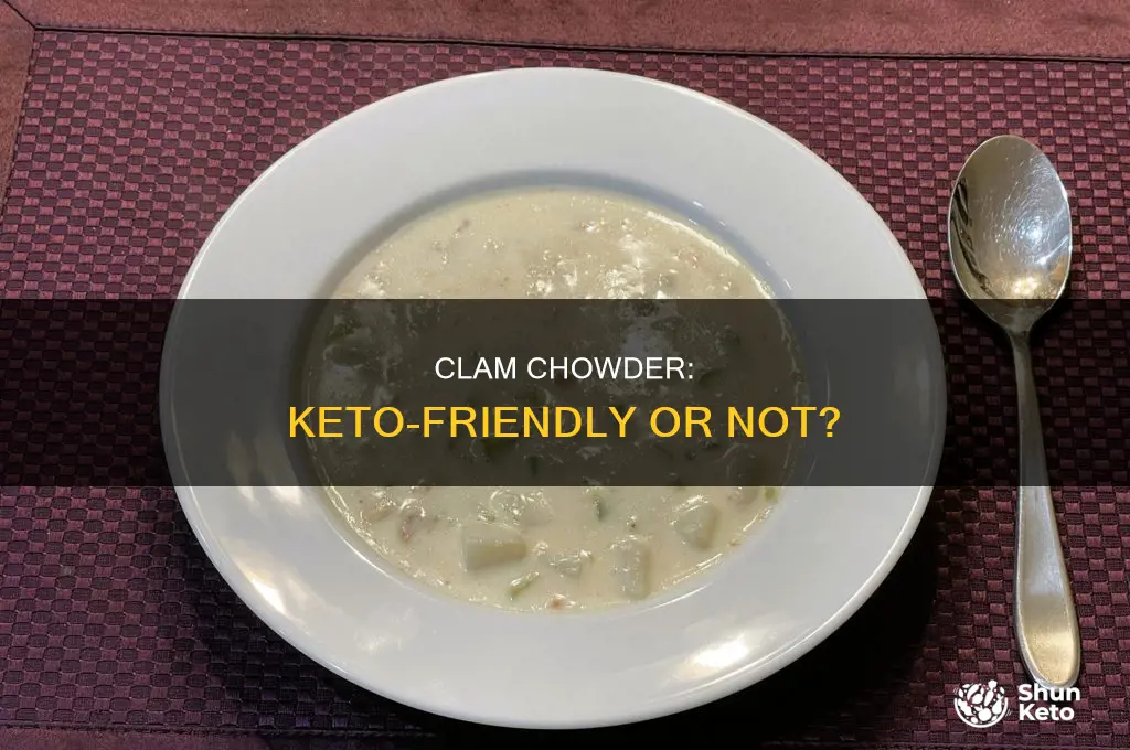 can i eat clam chowder on keto