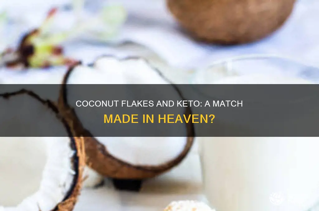 can i eat coconut flakes on keto diet