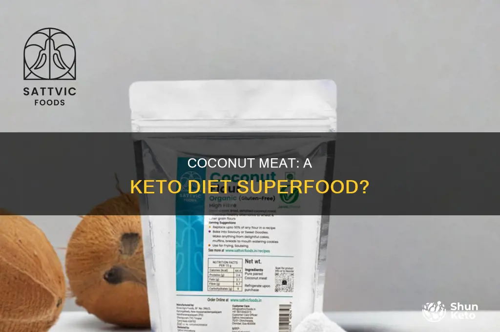 can i eat coconut meat on keto diet