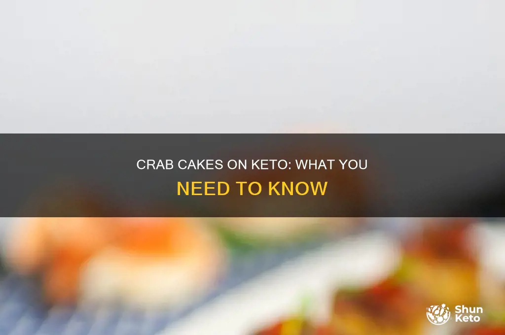 can i eat crab cakes on keto