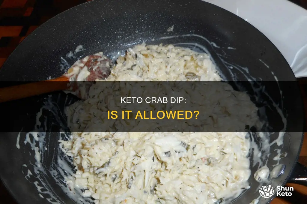 can i eat crab dip on keto