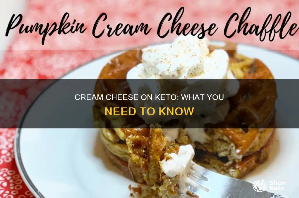 can i eat cream cheese on keto