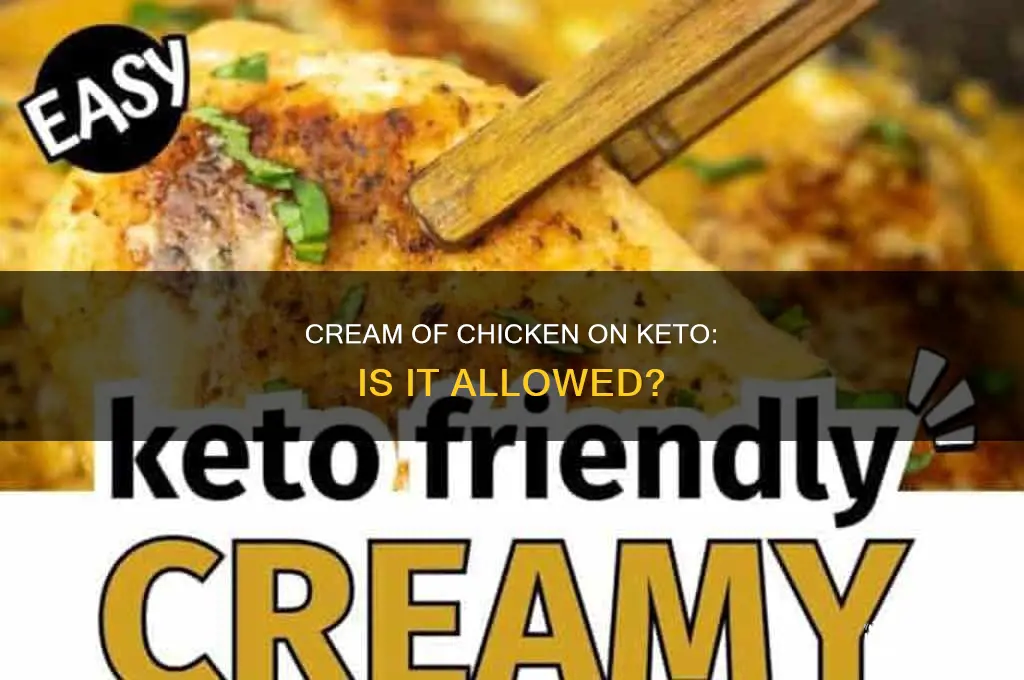 can i eat cream of chicken on keto