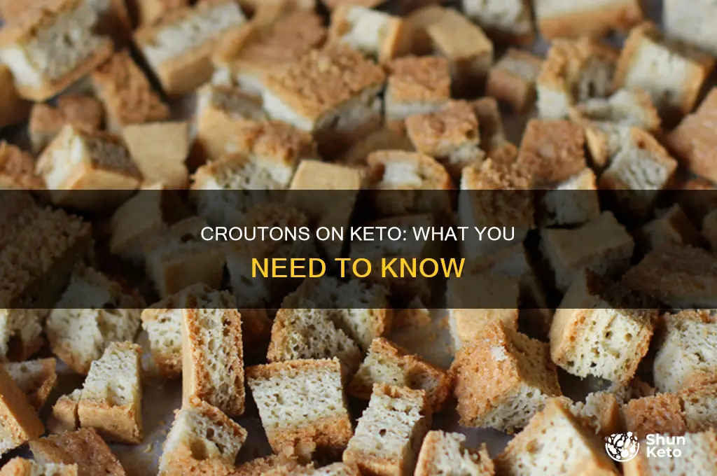 can i eat croutons on keto