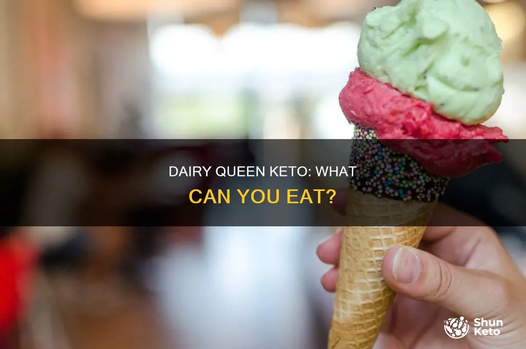 can i eat dairy queen on keto