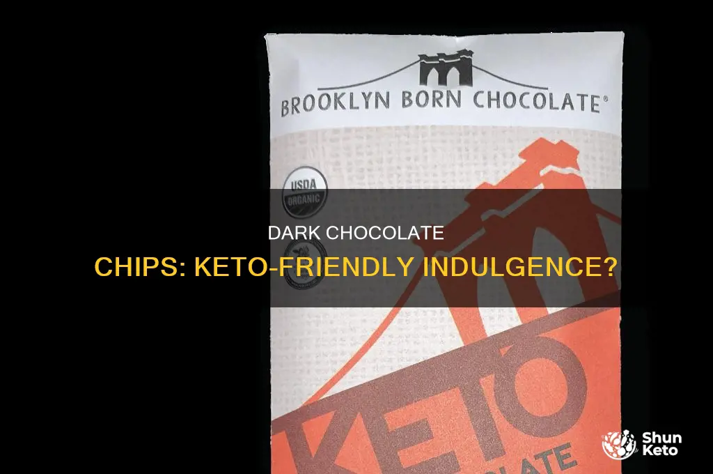can i eat dark chocolate chips on keto