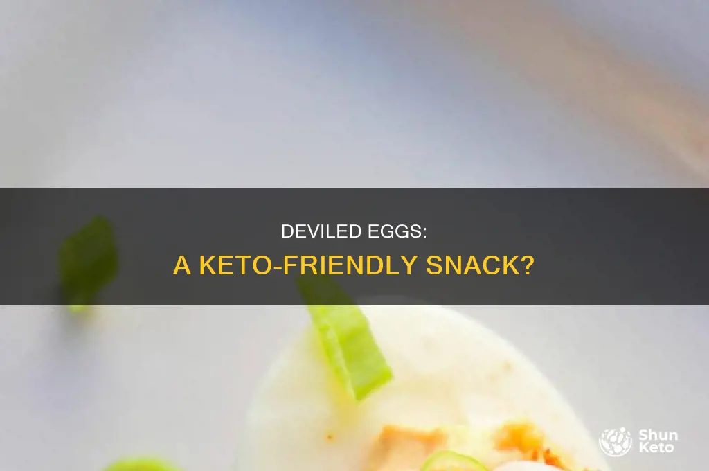 can i eat deviled eggs on keto