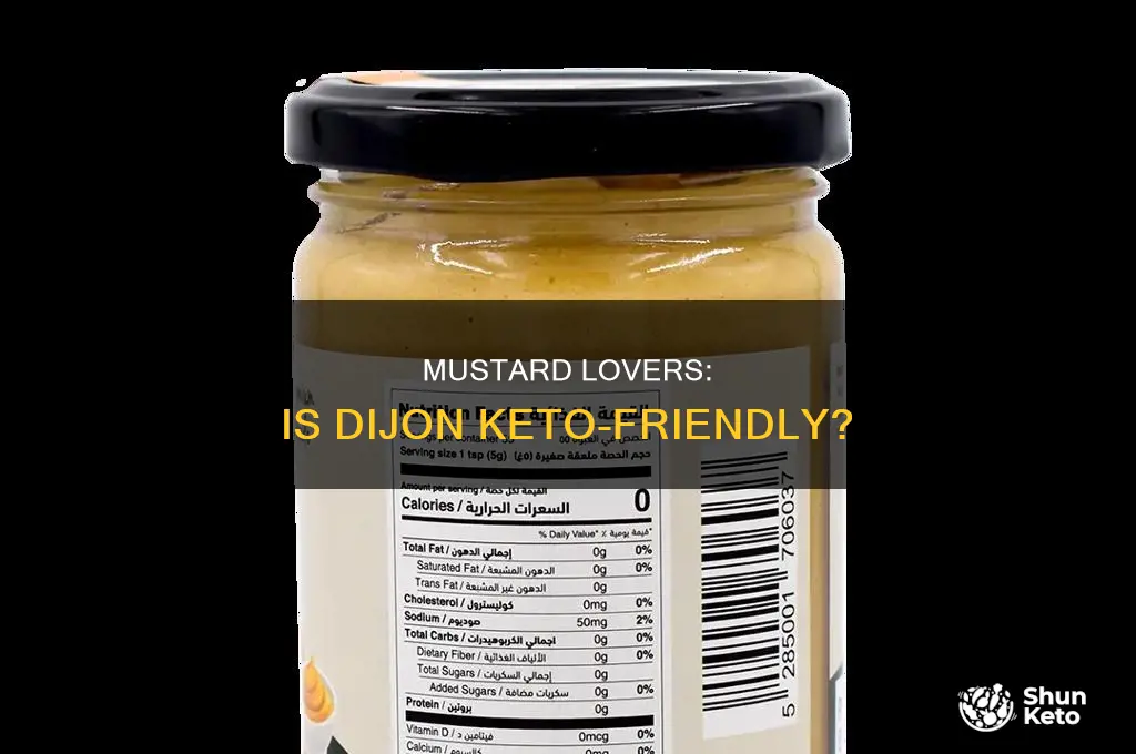 can i eat dijon mustard on the keto diet