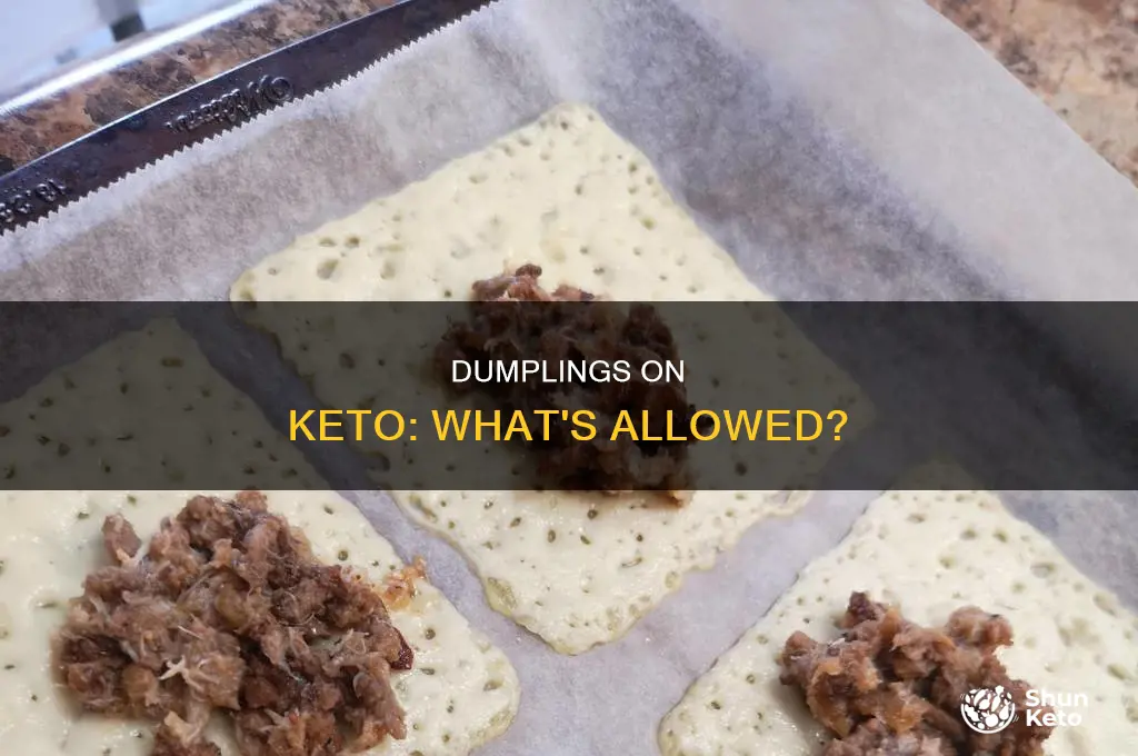 can i eat dumplings on keto