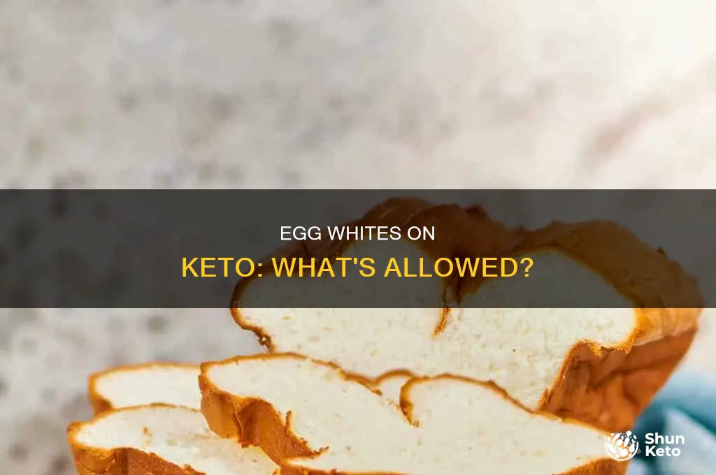 can i eat eggwhites on keto diet