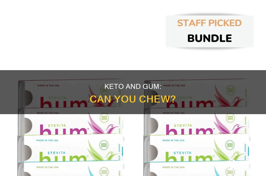 can i eat extra gum on keto