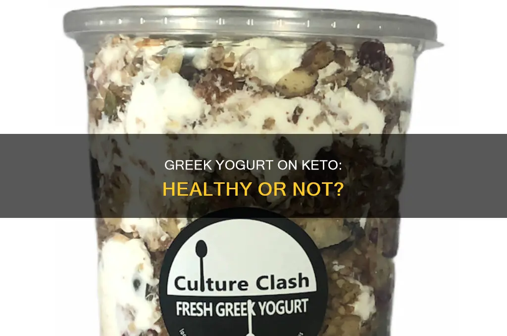 can i eat fat free greek yogurt on keto