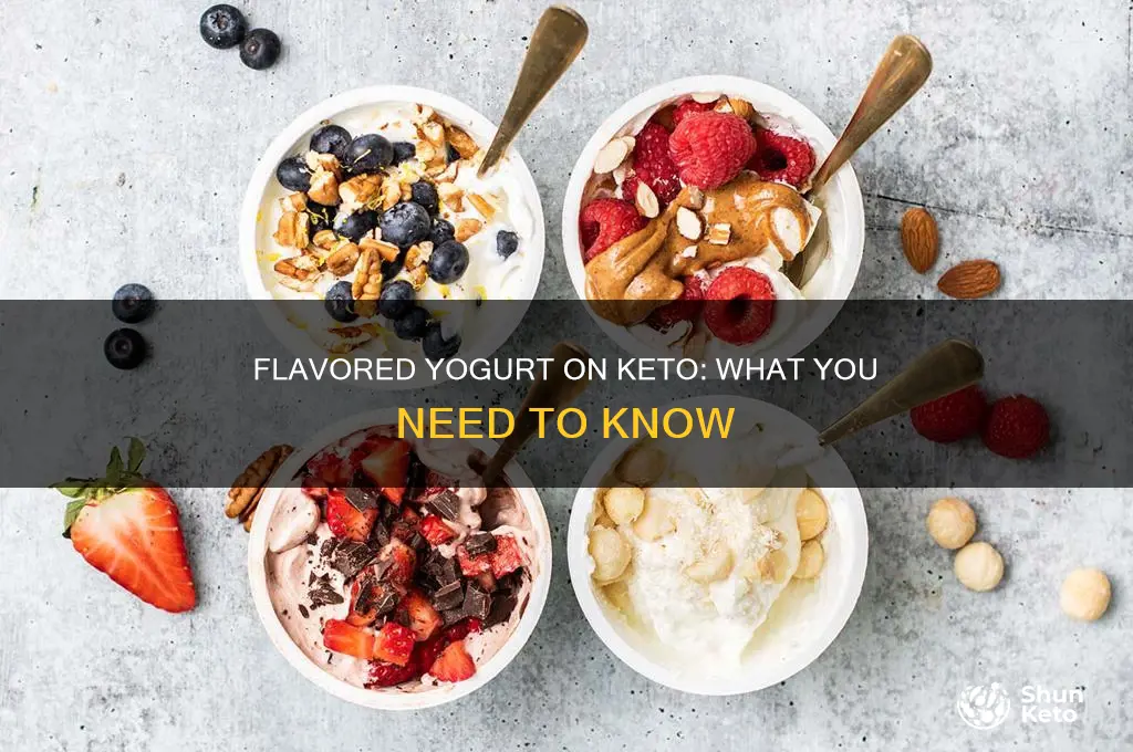 can i eat flavored yogurt on keto diet