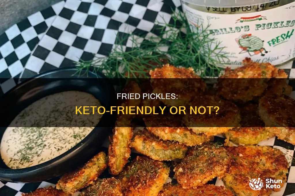 can i eat fried pickles on keto
