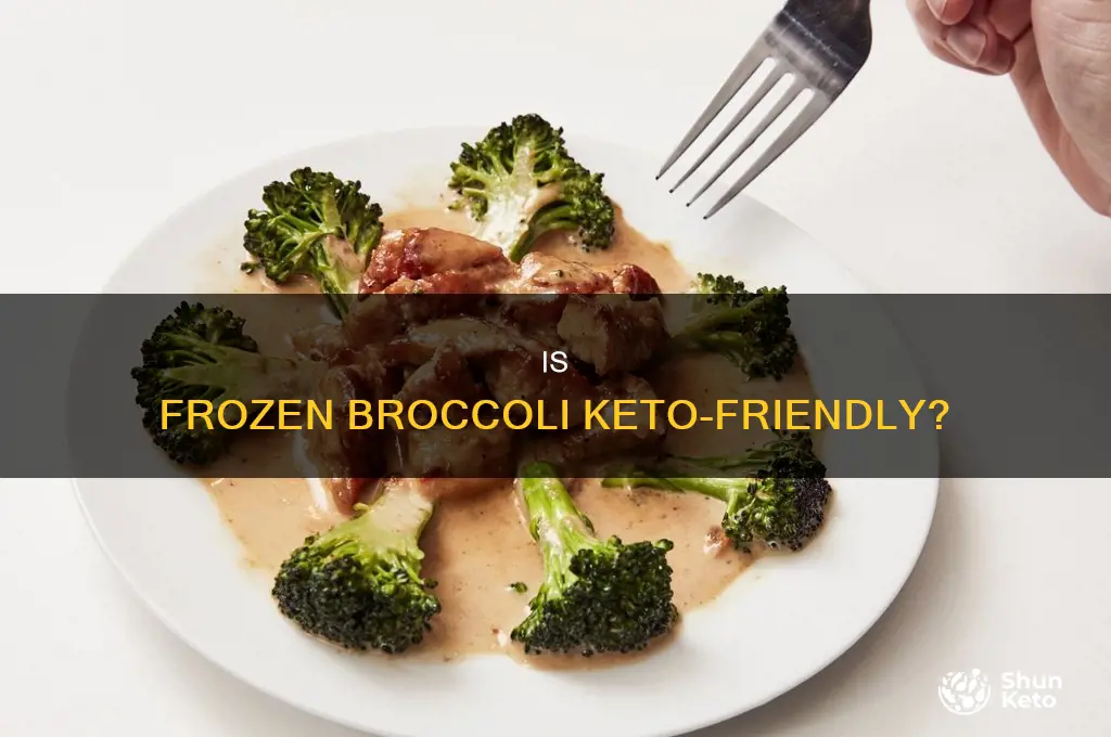 can i eat frozen broccoli on keto