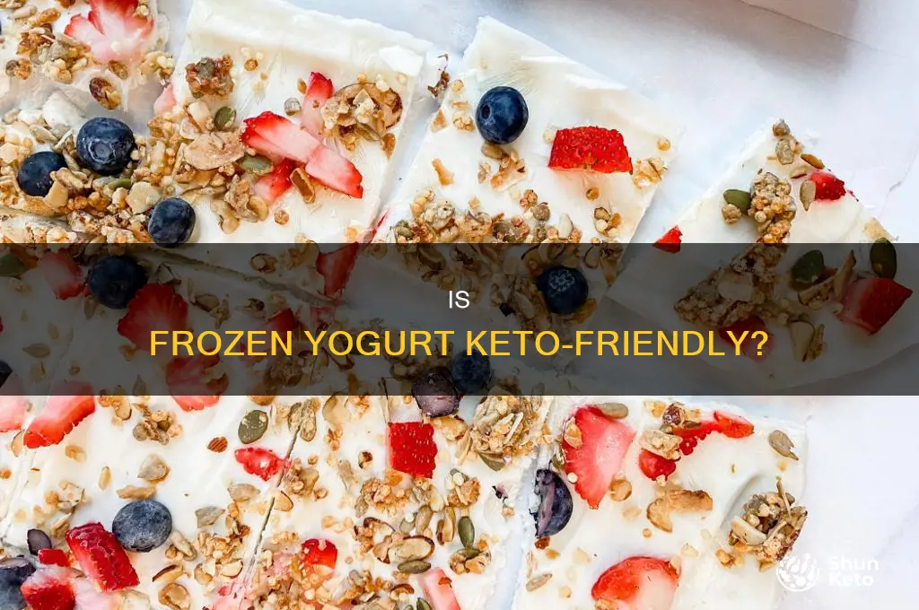 can i eat frozen yogurt in keto