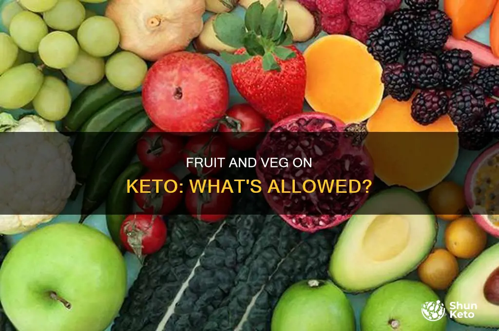 can i eat fruit and vegetables on keto diet