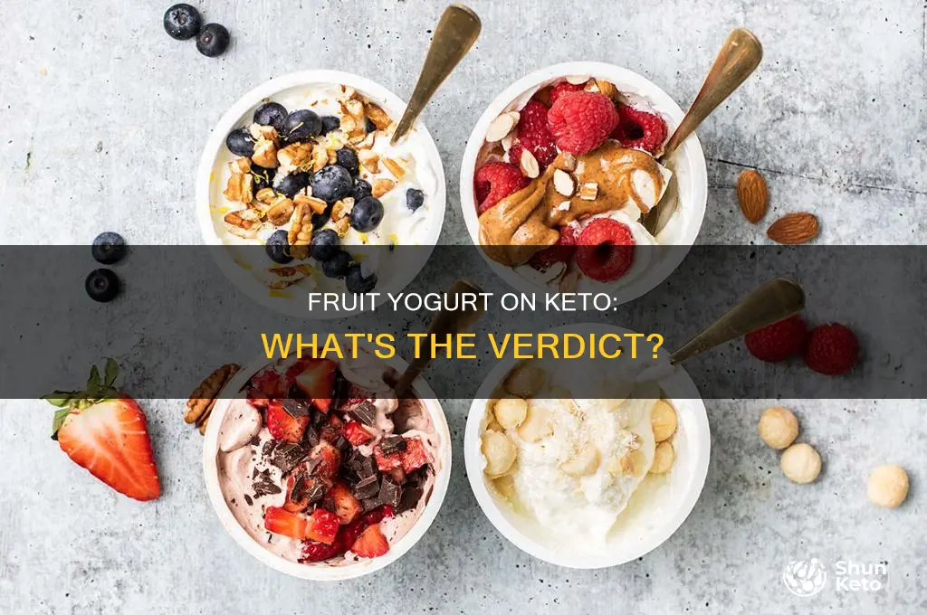 can i eat fruit yogurt on keto