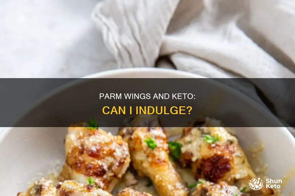 can i eat garlic parm wings on keto