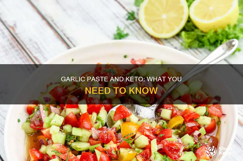 can i eat garlic paste on keto